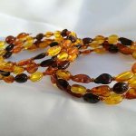 Bracelet with amber