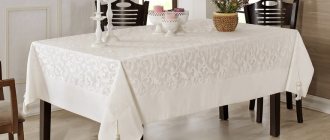 Why did you dream about the tablecloth?
