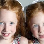 red-haired twins