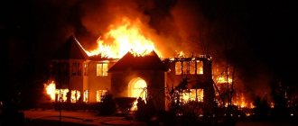 Толкования горящего дома по сонникам